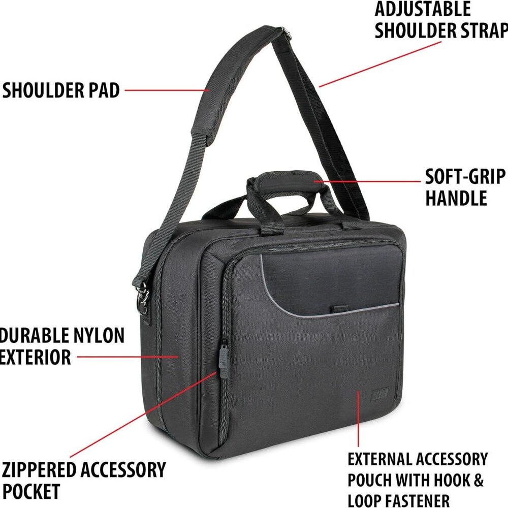 NWT USA Gear Electronics Travel Organizer Tech Bag Case Messenger Bag